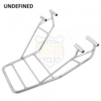 Chrome Chopped Rear Fender Luggage Rack Carrier Shelf Mount Bracket for Honda CB250 CB Nighthawk All Motorbike UNDEFINED