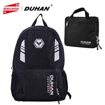 DUHAN Motorcycle Bag Foldable Motorcycle Luggage Bags Men Women Motorcycle Helmet Bag Reflective Leisure Travel Backpack 17L