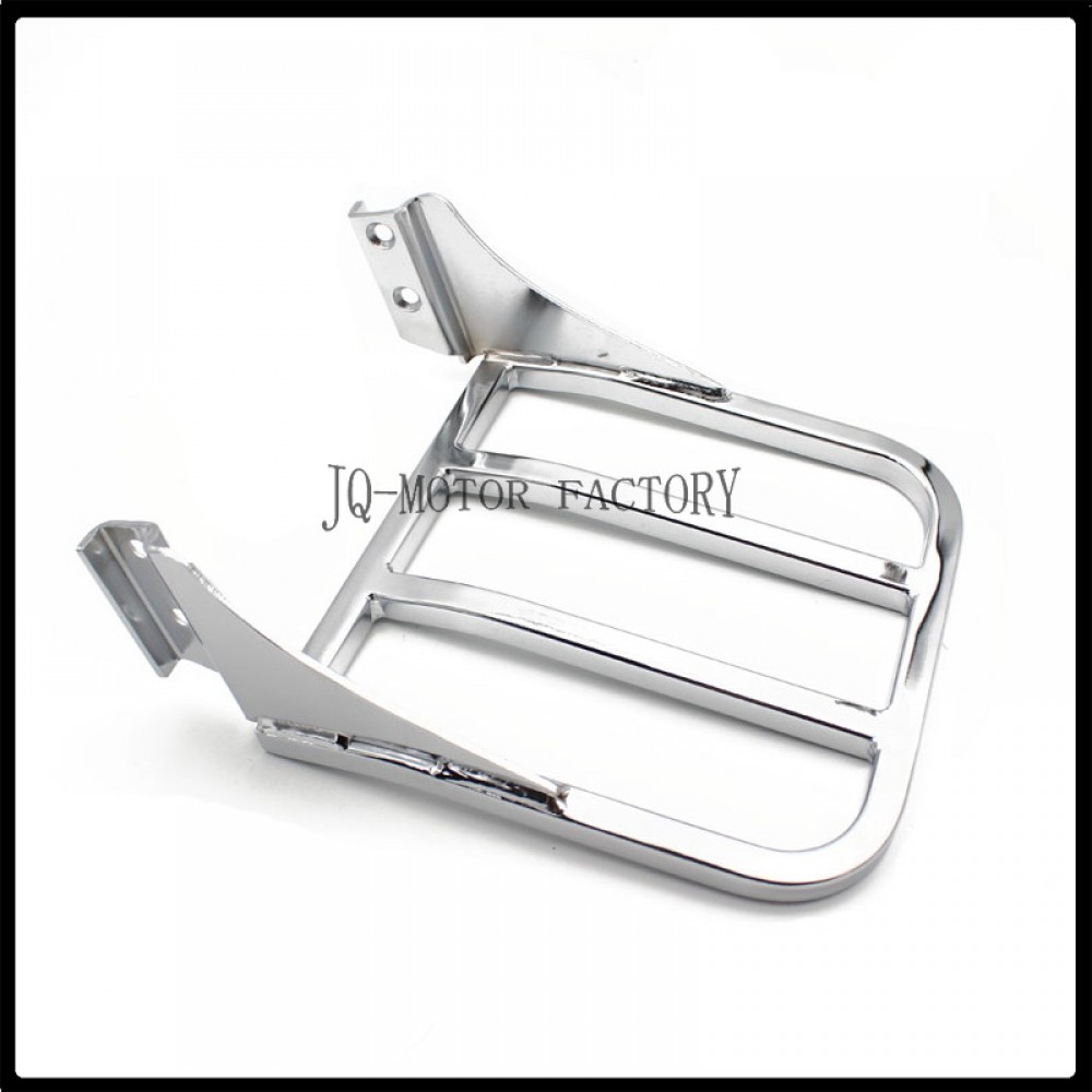 For Harley Sportster 2005-17 Softail Dyna XL FLST steel Sissy Bar Backrest Luggage Rack Rear Carrier