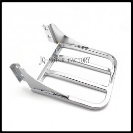 For Harley Sportster 2005-17 Softail Dyna XL FLST steel Sissy Bar Backrest Luggage Rack Rear Carrier