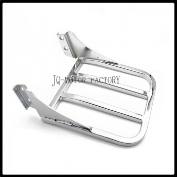 For Harley Sportster 2005-17 Softail Dyna XL FLST steel Sissy Bar Backrest Luggage Rack Rear Carrier