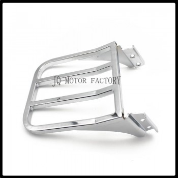 For Harley Sportster 2005-17 Softail Dyna XL FLST steel Sissy Bar Backrest Luggage Rack Rear Carrier