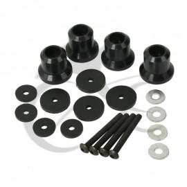 5/8 Black Luggage Trunk Rack Risers Kit For Honda Goldwing GL1800 Models 01-13