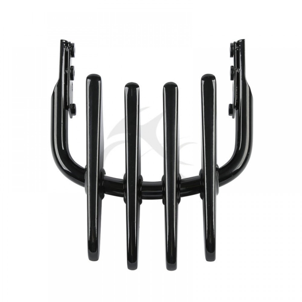 Black Rigid Stealth Luggage Rack For Harley Touring Electra Street Road Glide FLHT Road King FLHR 99-08 00 Motorcycle