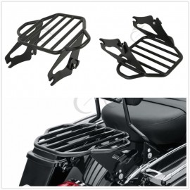 Motorcycle Moto Tour Pak Luggage Rack W/ 4 Point Docking Kit For Harley Touring Road King Street Electra Glide FLHX FLHR FLHT
