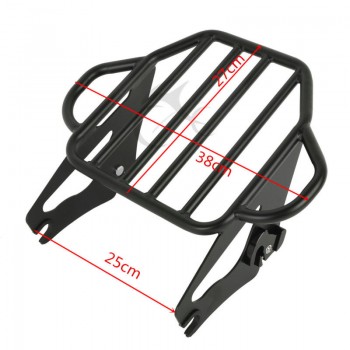 Motorcycle Moto Tour Pak Luggage Rack W/ 4 Point Docking Kit For Harley Touring Road King Street Electra Glide FLHX FLHR FLHT