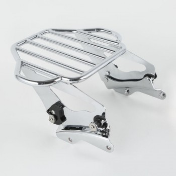 Motorcycle Moto Tour Pak Luggage Rack W/ 4 Point Docking Kit For Harley Touring Road King Street Electra Glide FLHX FLHR FLHT