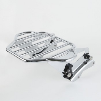 Motorcycle Moto Tour Pak Luggage Rack W/ 4 Point Docking Kit For Harley Touring Road King Street Electra Glide FLHX FLHR FLHT
