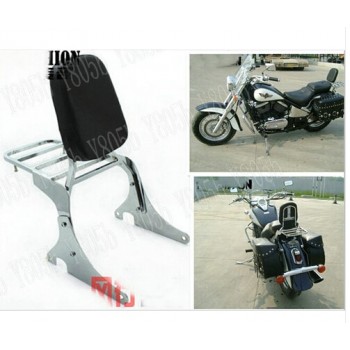 Motorcycle Backrest Sissy Bar Luggage Rack For KAWASAKI Vulcan VN400 VN 800
