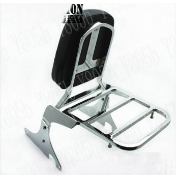 Motorcycle Backrest Sissy Bar Luggage Rack For KAWASAKI Vulcan VN400 VN 800