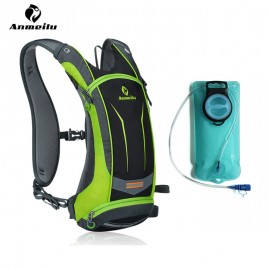 ANMEILU 8L Outdoor Sports Waterproof Cycling Bicycle Backpacks with Water Bags Men Women Climbing Camping Hiking Bag Rucksack