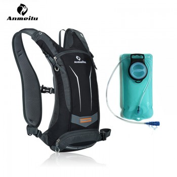 ANMEILU 8L Outdoor Sports Waterproof Cycling Bicycle Backpacks with Water Bags Men Women Climbing Camping Hiking Bag Rucksack