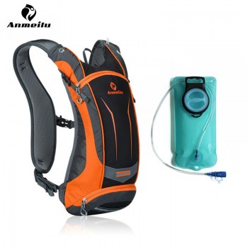 ANMEILU 8L Outdoor Sports Waterproof Cycling Bicycle Backpacks with Water Bags Men Women Climbing Camping Hiking Bag Rucksack
