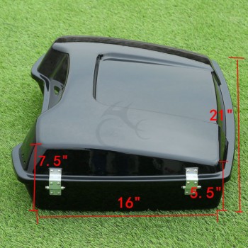 5.5 Tour Pak Pack Trunk +Pad For Harley Touring Road King Electra Glide Touring Road King Glide 97-13 two stytle Motorcycle