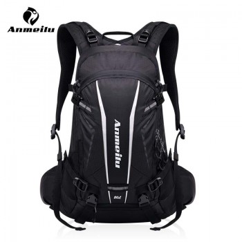 ANMEILU 20L Motorcycle Mountain Bike Backpack Waterproof Sports Bicycle Bag Riding Hiking Climbing Bag Rucksack With Rain Cover