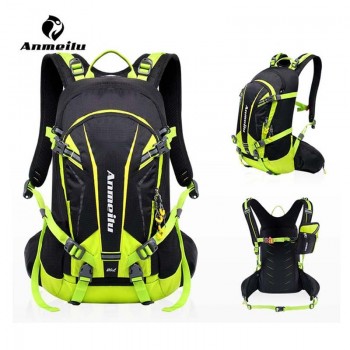 ANMEILU 20L Motorcycle Mountain Bike Backpack Waterproof Sports Bicycle Bag Riding Hiking Climbing Bag Rucksack With Rain Cover