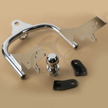 Chrome Trailer Hitch For Harley Davidson Touring Models Road King Electra Glide FLHTCUI Ultra Classic FLHT FLHR FLT FLHTC FLHRI