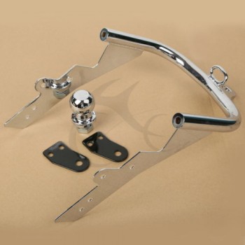 Chrome Trailer Hitch For Harley Davidson Touring Models Road King Electra Glide FLHTCUI Ultra Classic FLHT FLHR FLT FLHTC FLHRI