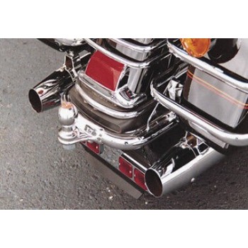 Chrome Trailer Hitch For Harley Davidson Touring Models Road King Electra Glide FLHTCUI Ultra Classic FLHT FLHR FLT FLHTC FLHRI