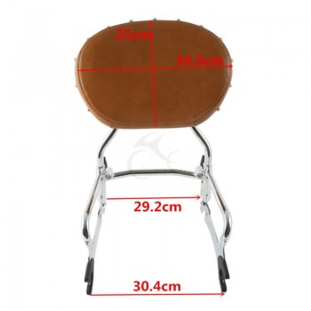 12 Backrest Sissy Bar W/ Pad For Indian Chief Classic Vintage 2014-2018 15 16