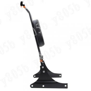 Motorcycle Backrest Sissy Bar Cushion Pad For Harley Davidson FLSTC FLSTS Heritage Softail Springer