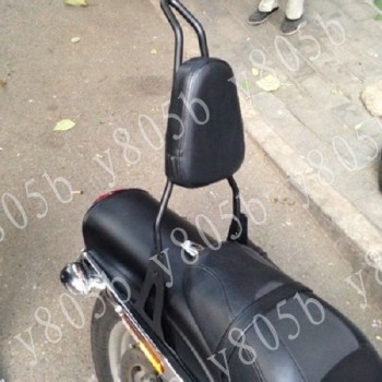 Motorcycle Backrest Sissy Bar Cushion Pad For Harley Davidson FLSTC FLSTS Heritage Softail Springer