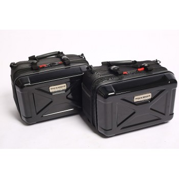 ROCK BIKER locomotive side package Hard shell waterproof large-capacity side package travel Motorcycle riding bag