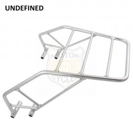 Motorcycle Accessories Chrome Rear Fender Luggage Rack Tool Box Carrier Shelf Mount Bracket For Honda CB250 Nighthawk All