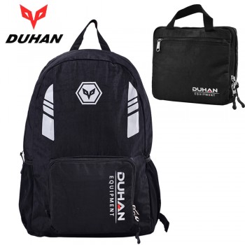 Duhan Motorcycle Backpack Foldable Moto Helmet bag 17L Reflective Leisure Travel package luggage shoulder bag