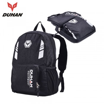 Duhan Motorcycle Backpack Foldable Moto Helmet bag 17L Reflective Leisure Travel package luggage shoulder bag