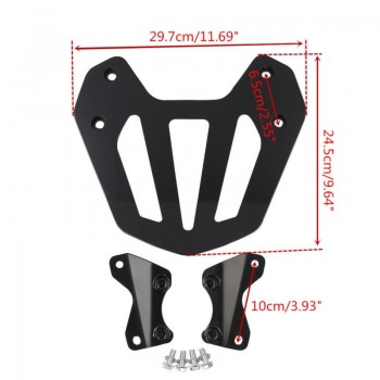 Rear Carrier with Mount Kit For Honda GL1800 Goldwing F6B 2013-2014 Black Motorcycle