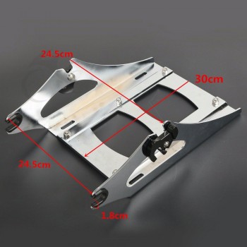 New Detachable Two Up Tour Pak Mounting Rack For 14-18 Harley Touring Road King Street Glide FLH