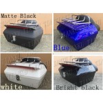 New Trunk Tail Box Luggage Backrest With Brake light For Motorcycle Street Bike Dual Sport Bike Chopper Custom Cruisers Bike ATV