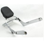 Motorcycle Backrest Sissy Bar Luggage Rack For Honda Shadow VT750 2004-2011 750 04 05 06 07 08 09 10 11
