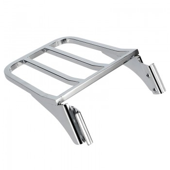 For Harley Touring Detachable Rear Luggage Rack for Harley Softail Sportster 883 1200 48 72 Street Bob FXDB Dyna