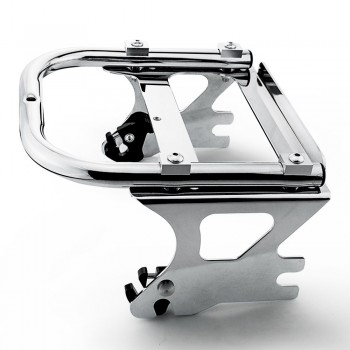Motorcycle Detachable Rear Two Up Tour Pak Pack Luggage Rack for Harley Touring Road King FLHT FLHX FLTR 1997-2008