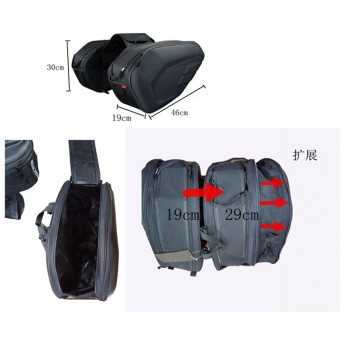 Rock Biker saddle bag riding bag motorcycle general side bag back cover can be put helmet