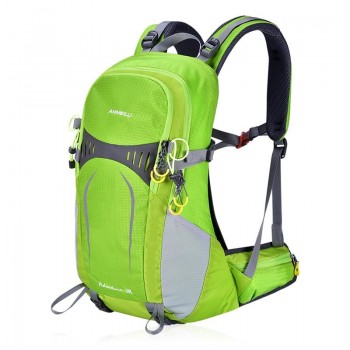 ANMEILU 30L Climbing Backpack Rucksack Cycling Backpack Unisex Outdoor Sports Bag Waterproof Backpack with Rain Cover for Travel