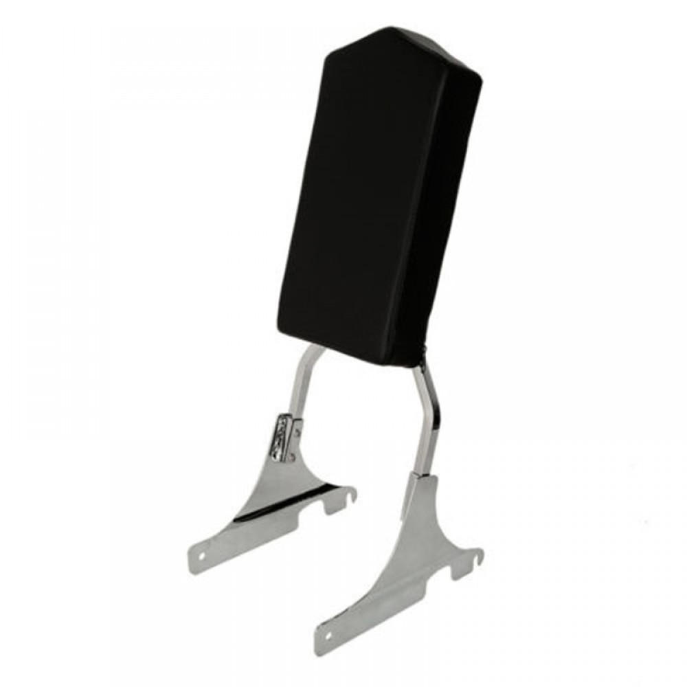 Chrome Black Backrest Sissy Bar For Harley-Davidson Softail Custom FXSTC 84-99 85 86 87 FLSTS 1997-99 Motorcycle