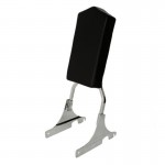 Chrome Black Backrest Sissy Bar For Harley-Davidson Softail Custom FXSTC 84-99 85 86 87 FLSTS 1997-99 Motorcycle