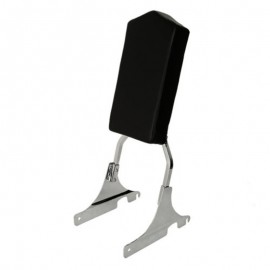 Chrome Black Backrest Sissy Bar For Harley-Davidson Softail Custom FXSTC 84-99 85 86 87 FLSTS 1997-99 Motorcycle