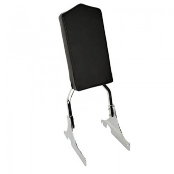 Chrome Black Backrest Sissy Bar For Harley-Davidson Softail Custom FXSTC 84-99 85 86 87 FLSTS 1997-99 Motorcycle