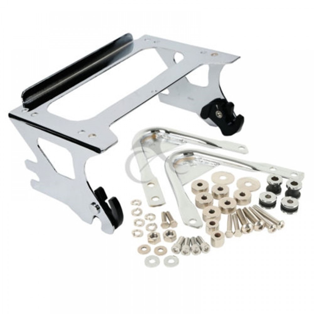 New Two-up Tour Pak Pack Luggage Rack amp;Docking Hardware For Harley Touring 97-08 Road King FLGT Motorcycle
