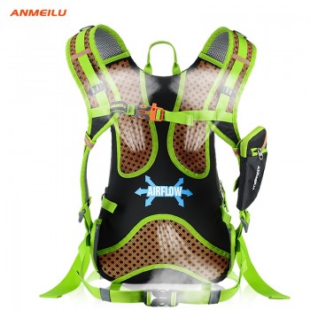 ANMEILU Cycling Outdoor Sport Backpack Bag with Water Bag Rain Cover+Men Women Climbing Bicycle Hydration Pack Backpack Rucksack