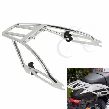 Chrome Two-Up Luggage Rack For Harley Davidson Street XG 500 XG 750 2015-2017