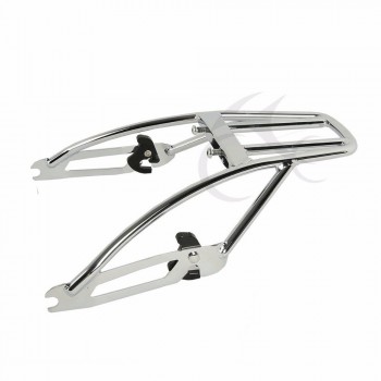 Chrome Two-Up Luggage Rack For Harley Davidson Street XG 500 XG 750 2015-2017