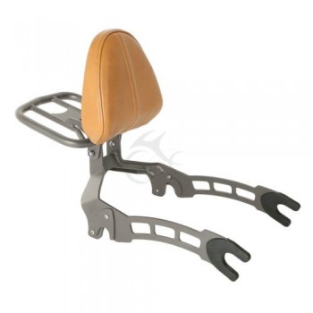 Passenger Sissy Bar amp;Backrest Luggage Rack For Indian Scout 2015-2018 17 Sixty 16-18