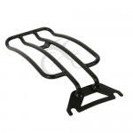 Black Solo seat Luggage Rack For Harley 97-05 Electra Glide FLHT FLHR Road King