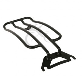 Black Solo seat Luggage Rack For Harley 97-05 Electra Glide FLHT FLHR Road King