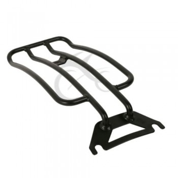 Black Solo seat Luggage Rack For Harley 97-05 Electra Glide FLHT FLHR Road King